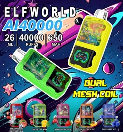 Elfworld AI 40000 Puffs Vape d'un sol ús a l'engròs