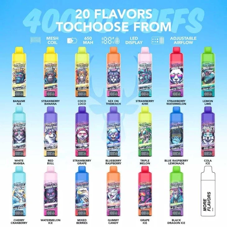 Stagbar Jagger Pro 40000 40K Puffs Disposable Vape Wholesale high quality