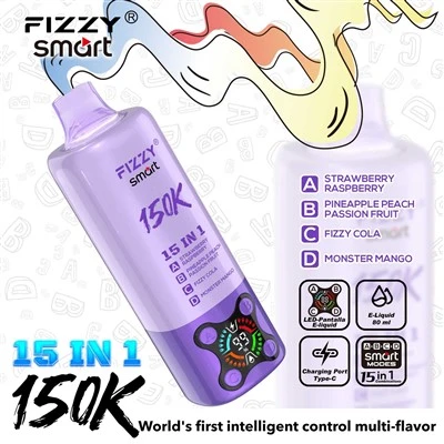 FIZZY SMART 150000 PUFF (15 en 1)